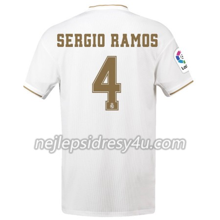 Fotbalový Dres Real Madrid Sergio Ramos 4 Domácí 2019/20